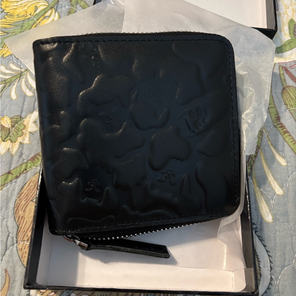 Rip N Dip Jerm Camo Zip Wallet Black Camo